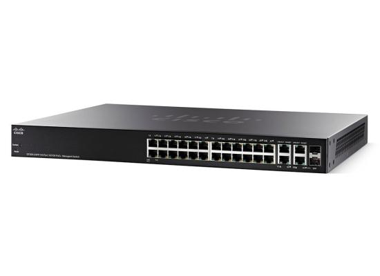 Cisco SF300-24P 24-Port 10/100 PoE Managed Switch 
